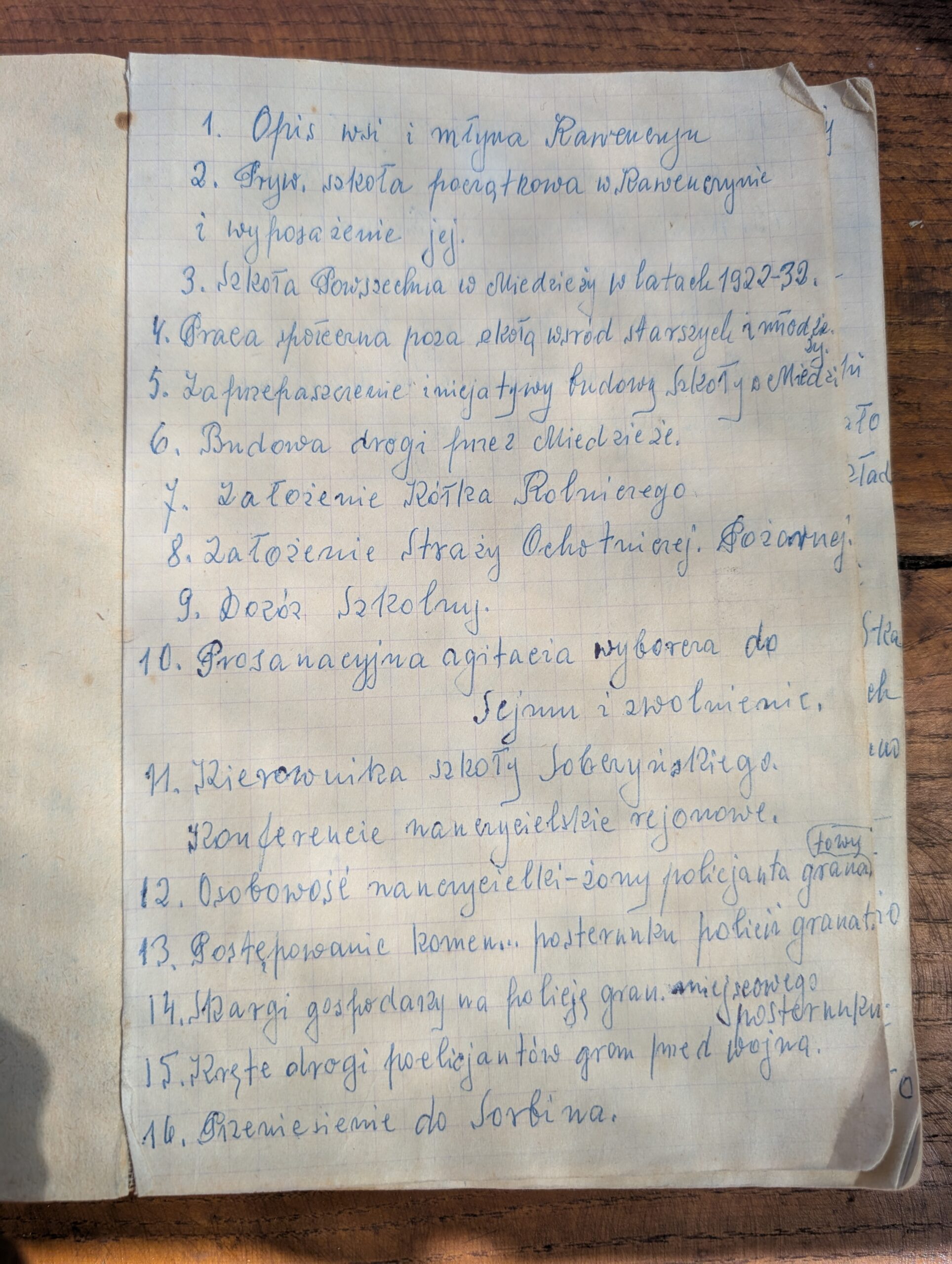 Pamiętnik Bronisława Sobczyńskiego